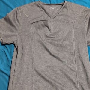 Gray Short Sleeve Men's Tee